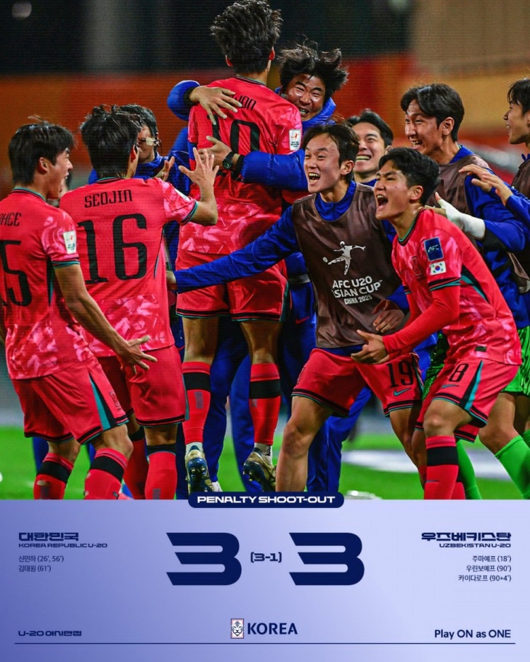  韓國U20門將：對(duì)撲點(diǎn)很有信心，訓(xùn)練中一度10次射門撲出8次