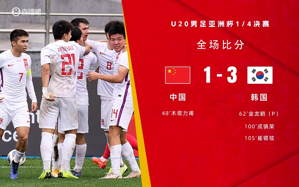  復(fù)仇！U22國(guó)足絕殺復(fù)仇韓國(guó)，2年前U20亞洲杯加時(shí)憾負(fù)無緣世青賽