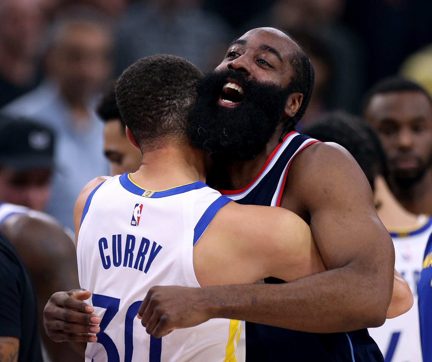  諸神黃昏！庫里哈登先后50+ NBA歷史首次兩名35歲以上球員轟50+！